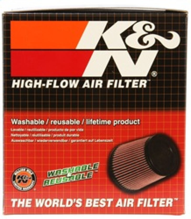 K&N Engineering Air Filters - Universal Fit K&N Filter Universal Rubber Filter 3.5in Flange ID x 5in OD x 5.625in H