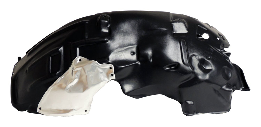 Crown Automotive Jeep Replacement Fender Splash Shield Left Front Fender Liner for 2018-2019 Jeep JL Wrangler w/o Rubicon Package - 68270815AB
