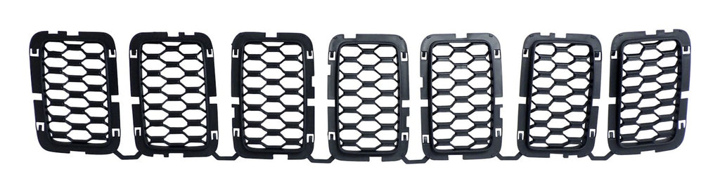 Crown Automotive Jeep Replacement Grille Insert Black Honeycomb Grille Insert Set for Various 2016-2019 Jeep WK Grand Cherokee - 68317863AA