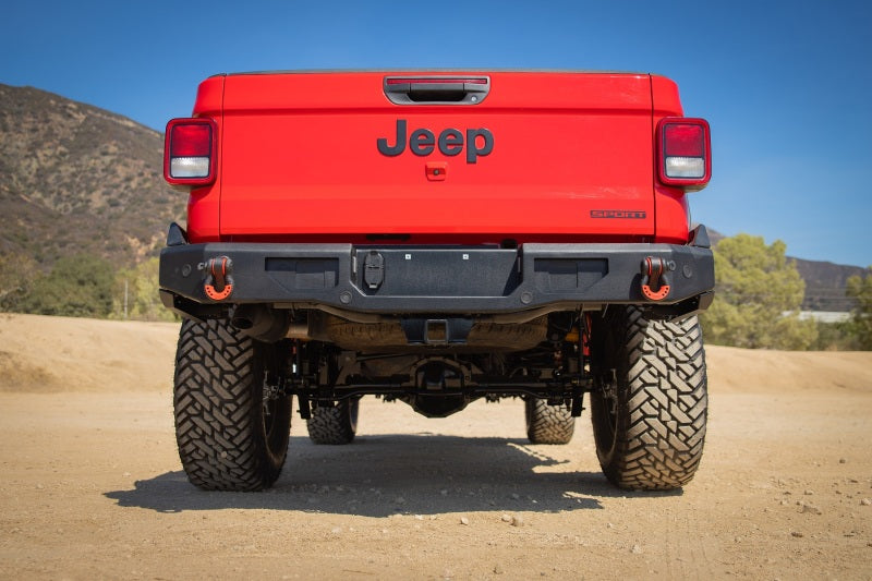 Body Armor 4x4 Bumpers - Steel 19-21 Jeep Gladiator JT Gladiator Rear Bumper