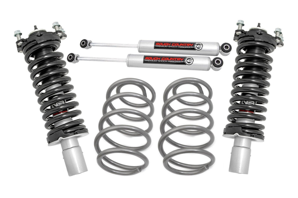 Rough Country Lift Kits 2.5 Inch Lift Kit N3 Front Struts 08-12 Jeep Liberty KK 4WD Rough Country - 68731