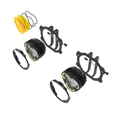Load image into Gallery viewer, KC HiLiTES Light Bars &amp; Cubes KC HiLiTES FLEX ERA 3 Dual Mode SAE Fog Lights - 2-Light Master Kit for Jeep JK/JL/JT Plastic Bumper