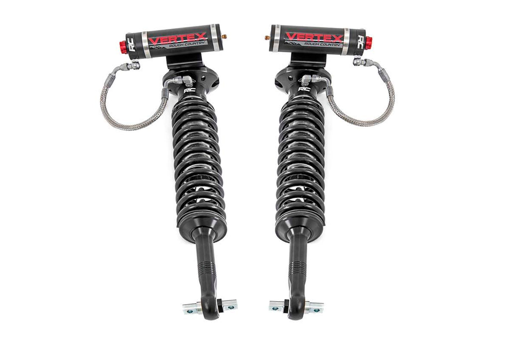 Rough Country Shock Absorber 2 Inch Ford Front Adjustable Vertex Coilover Leveling Kit 14-21 F-150 4WD Rough Country - 689012