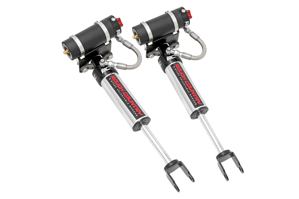 Rough Country Shock Absorber GM Front Adjustable Vertex Shocks 20-21 Silverado/Sierra 2500 for 3.5 Inch Lifts Rough Country - 689027
