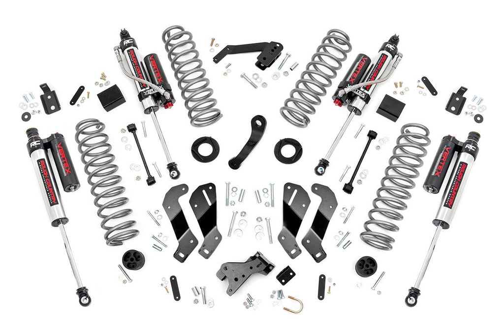 Rough Country Lift Kits 3.5 Inch Jeep Suspension Lift Kit Vertex Control Arm Drop 07-18 Wrangler JK Unlimited Rough Country - 69430V