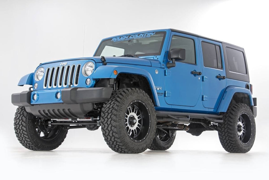 Rough Country Lift Kits 3.5 Inch Jeep Suspension Lift Kit Vertex Control Arm Drop 07-18 Wrangler JK Unlimited Rough Country - 69430V