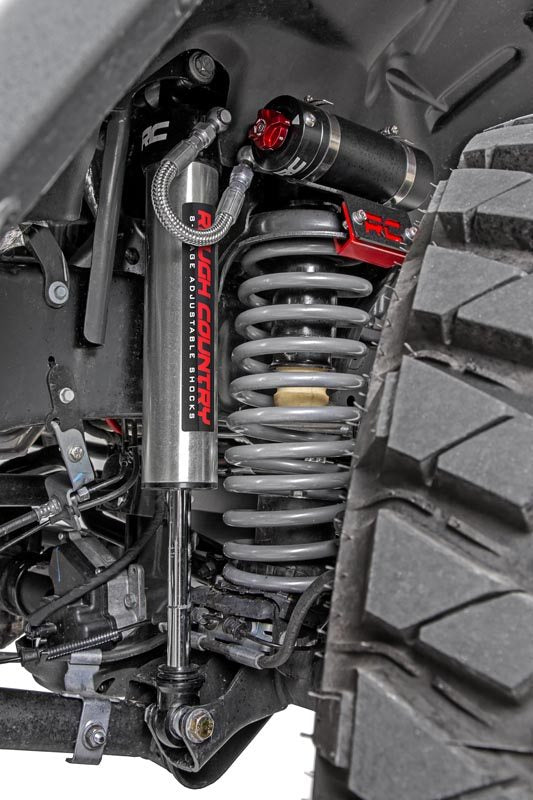 Rough Country Shock Absorber Vertex 2.5 Adjustable Rear Shocks 6 Inch 20-22 Jeep Gladiator JT/18-22 Wrangler JL Rough Country - 699024
