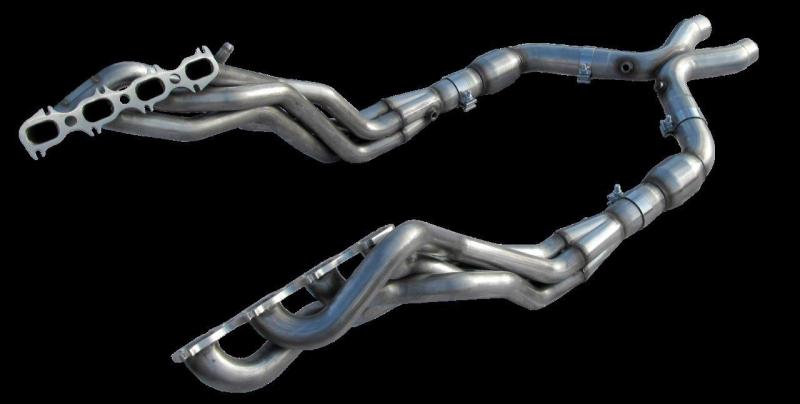 American Racing Headers Header Back ARH 2007-2010 Ford Mustang Shelby GT500 1-7/8in x 3in Long System w/ Cats