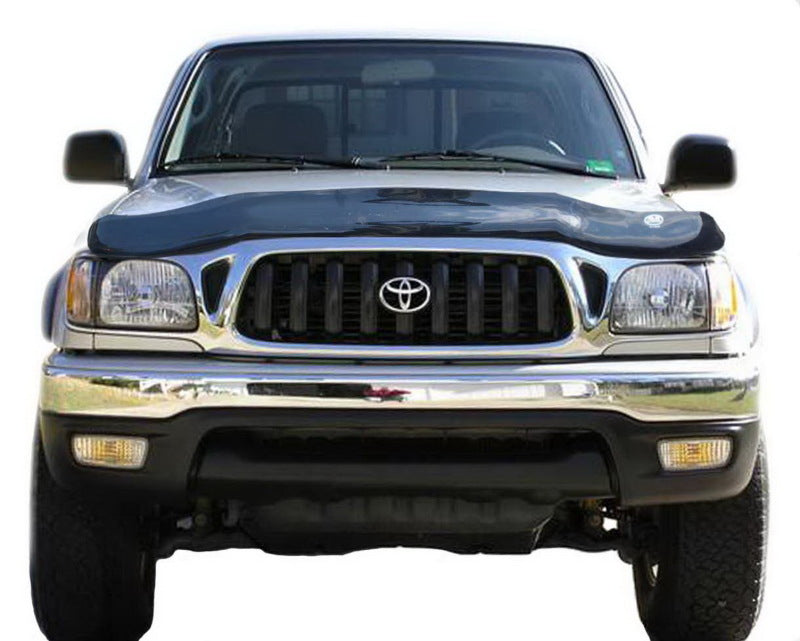 AVS Stone/Bug Deflectors AVS 01-04 Toyota Tacoma High Profile Bugflector II Hood Shield - Smoke