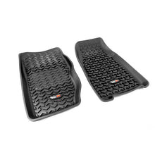 Load image into Gallery viewer, Rugged Ridge Floor Mats - Rubber Rugged Ridge Floor Liner Front Black 1984-2001 Jeep Cherokee XJ