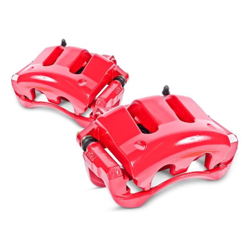 PowerStop Brake Calipers - Perf Power Stop 11-19 Chevrolet Silverado 2500 HD Front Red Calipers w/Brackets - Pair