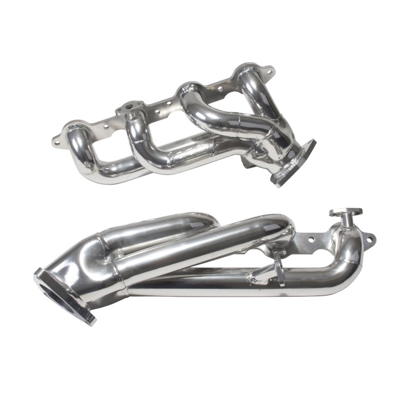 BBK Headers & Manifolds BBK 99-04 GM Truck SUV 4.8 5.3 Shorty Tuned Length Exhaust Headers - 1-3/4 Silver Ceramic