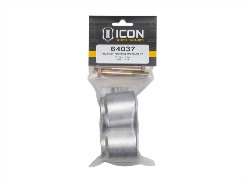 ICON Lift Kits ICON 2005+ Ford F-250/F-350 2in Front Bump Stop Spacer Kit