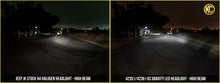 Load image into Gallery viewer, KC HiLiTES Headlights KC HiLiTES 97-06 Jeep TJ/Univ. 7in. Gravity LED H4 DOT Approved Replac. Headlight (Pair Pack System)