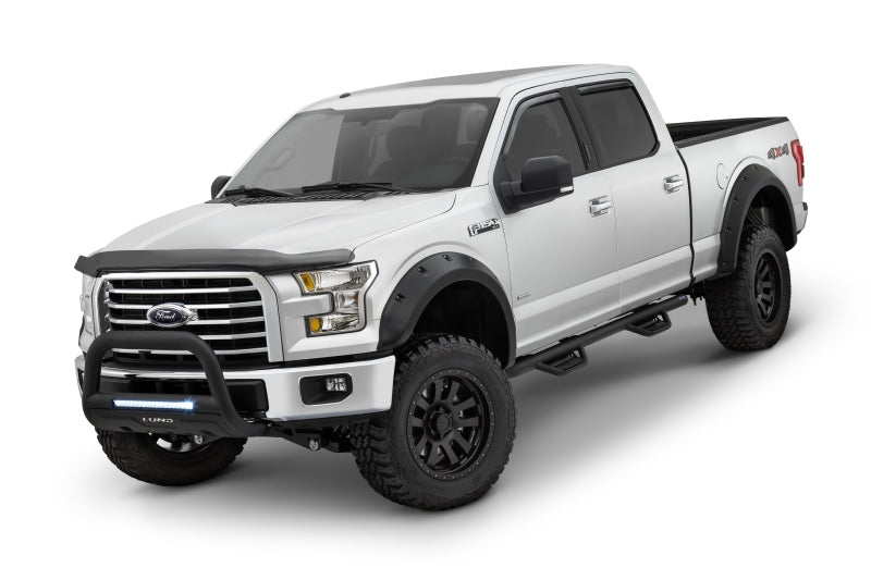 LUND Fender Flares Lund 2017 Ford F-250 Super Duty RX-Rivet Textured Elite Series Fender Flares - Black (4 Pc.)