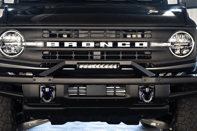 DV8 Offroad Bumpers - Steel DV8 Offroad 21-22 Ford Bronco Factory Modular Front Bumper Bull Bar