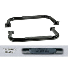 Load image into Gallery viewer, Rugged Ridge Side Steps Rugged Ridge 3in Round Tube Side Steps Black 76-86 Jeep CJ7
