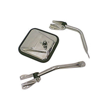 Load image into Gallery viewer, Rugged Ridge Exterior Trim Rugged Ridge 55-86 Jeep CJ Chrome Mirror Head