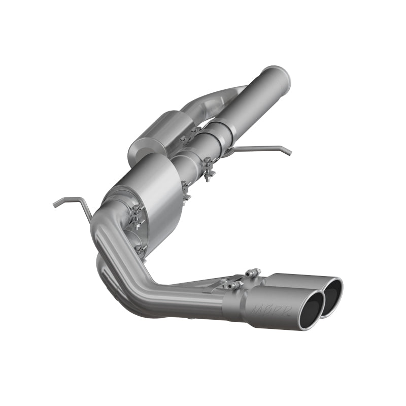 MBRP Catback MBRP 09+ Chevrolet Silverado 1500 3in Cat Back Pre-Axle Dual Outlet w/ 4in Tip - T304