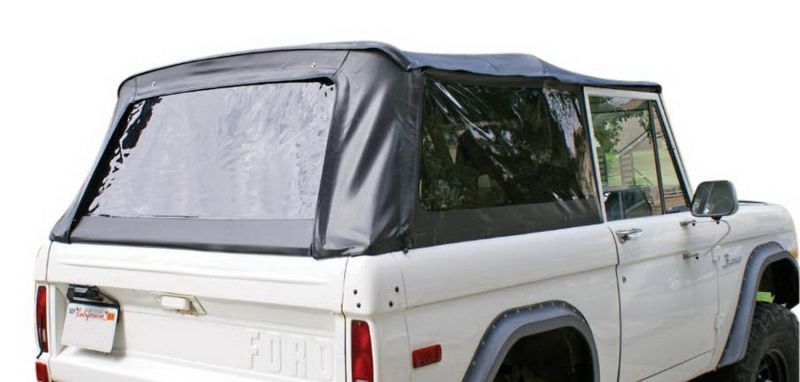 Rampage Soft Tops Rampage 1980-1993 Ford Bronco Complete Top - Black Diamond