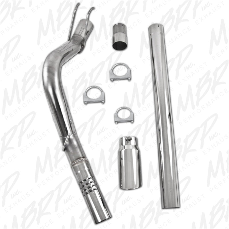 MBRP Catback MBRP 2008-2009 Ford F250/350/450 6.4 L Filter Back Single Side