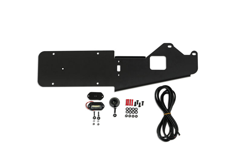 DV8 Offroad License Plate Relocation DV8 Offroad 21-23 Ford Bronco Rear License Plate Relocation Bracket