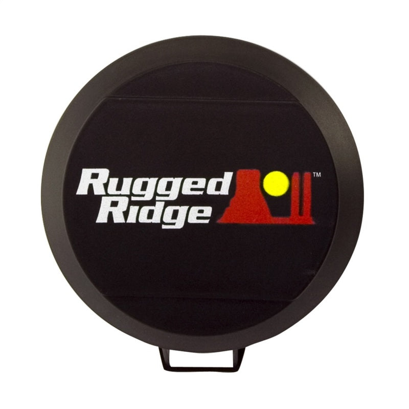 Rugged Ridge Light Accessories and Wiring Rugged Ridge 6in HID Off Road Light Cover Black