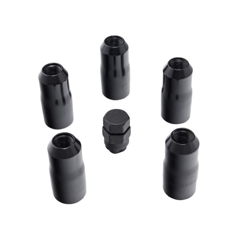 Rugged Ridge Lug Nuts Rugged Ridge 18-20 Jeep Wrangler JL/JLU Black M14-1.5 Wheel Lock Nut Set w/Key
