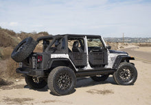 Load image into Gallery viewer, Rampage Soft Tops Rampage 2007-2018 Jeep Wrangler(JK) Unlimited 4-Door Trailview Tonneau Top - Black Diamond