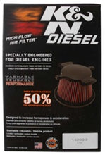 Load image into Gallery viewer, K&amp;N Engineering Air Filters - Drop In K&amp;N 2017 Ford F250 Super Duty V8-6.7L DSL Replacement Drop In Air Filter