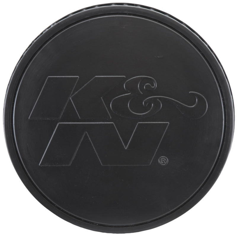 K&N Engineering Air Filters - Universal Fit K&N Universal Rubber Filter-Round Tapered 4.5in Flange ID x 8in Base OD x 6.625in Top OD x 8in H