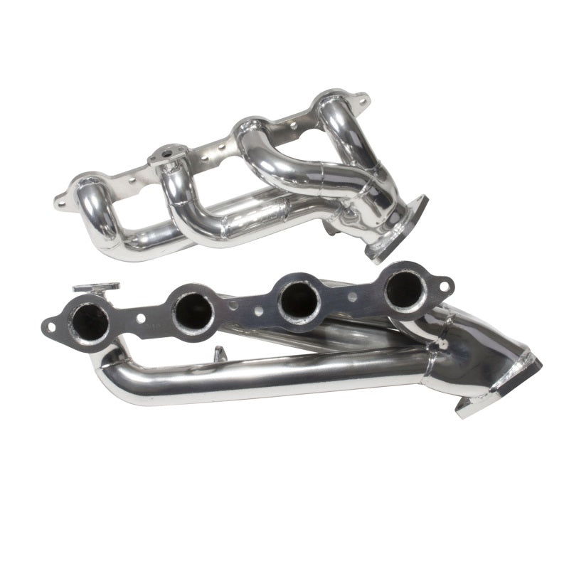 BBK Headers & Manifolds BBK 99-04 GM Truck SUV 4.8 5.3 Shorty Tuned Length Exhaust Headers - 1-3/4 Silver Ceramic