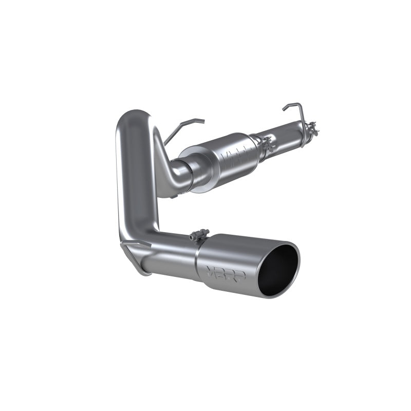 MBRP Catback MBRP 04-07 Ford 6.0L E-250/350 Van 4in Cat Back Single Side Exit Alum Exhaust