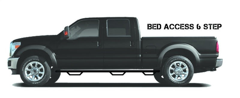 N-Fab Side Steps N-Fab Nerf Step 2019 Chevy/GMC 1500 Crew Cab 5ft 8in Bed - Bed Access - Tex. Black - 3in