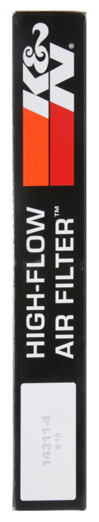 K&N Engineering Air Filters - Universal Fit K&N X-Stream Top Filter Only 11in - Black