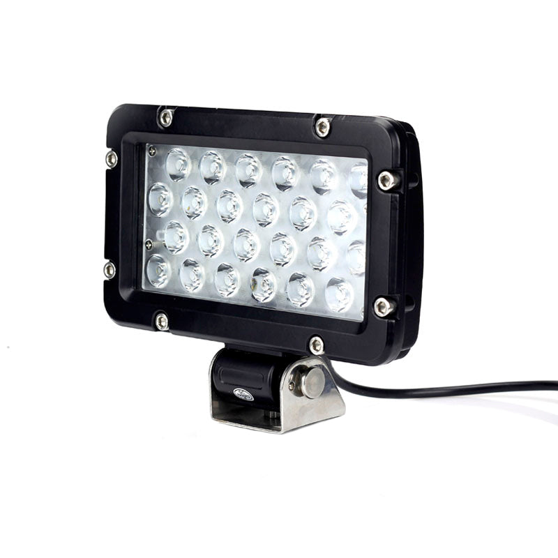 Quake LED Work Light 7.5 Inch Work Light 24 Watt Flood Aftershock Series - QAF150