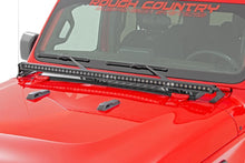 Load image into Gallery viewer, Rough Country LED Light Bars Jeep 50 Inch LED Hood Kit 18-20 Wrangler JL, 20 Gladiator JT Black-Series Rough Country - 70057