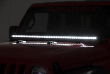 Load image into Gallery viewer, Rough Country LED Light Bars Jeep 50 Inch LED Hood Kit 18-20 Wrangler JL, 20 Gladiator JT Black-Series Rough Country - 70057
