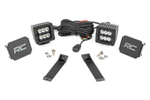 Load image into Gallery viewer, Rough Country LED Light Kit LED Light Kit Ditch Mount 2 Inch Black Pair Spot Jeep KL 14-21 Rough Country - 70078