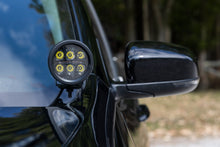 Load image into Gallery viewer, Rough Country LED Light Kit LED Light Kit Ditch Mount 2 Inch Black Pair White DRL  Jeep KL 14-21 Rough Country - 70080