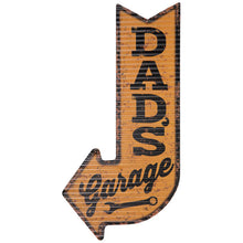 Load image into Gallery viewer, Offroad Trading Company Dad's Garage Arrow Metal Wall Decor