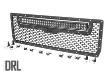 Load image into Gallery viewer, Rough Country Grilles Sierra Mesh Grille 30 Inch Dual Row Black Series LED w/Cool White DRL 14-15 Sierra 1500 Rough Country - 70190DRL