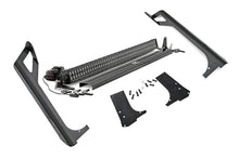 Load image into Gallery viewer, Rough Country LED Light Bars Jeep 50-Inch Straight LED Light Bar Upper Windshield Kit w/ Black Series LED 97-06 TJ Rough Country - 70503BL