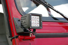 Load image into Gallery viewer, Rough Country Mounting Brackets(Lighting) Jeep Lower Windshield Light Mounts 87-95 YJ Wrangler Rough Country - 70510