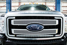 Load image into Gallery viewer, Rough Country LED Grille Kit Ford Super Duty 30-inch Black Series Cree LED Grille Kit w/Cool White DRL (Single) Rough Country - 70530BLDRL