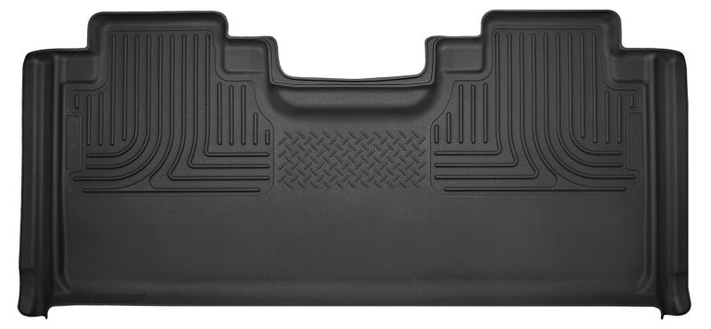 Husky Liners Floor Mats - Rubber Husky Liners 15-23 Ford F-150 Super Cab X-Act Contour Black 2nd Seat Floor Liners