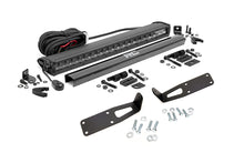 Load image into Gallery viewer, Rough Country LED Light Bars Dodge Hidden Bumper Kit w/ 20-Inch LED Light Bar Black Series 03-18 Ram 2500/3500 Rough Country - 70568BL