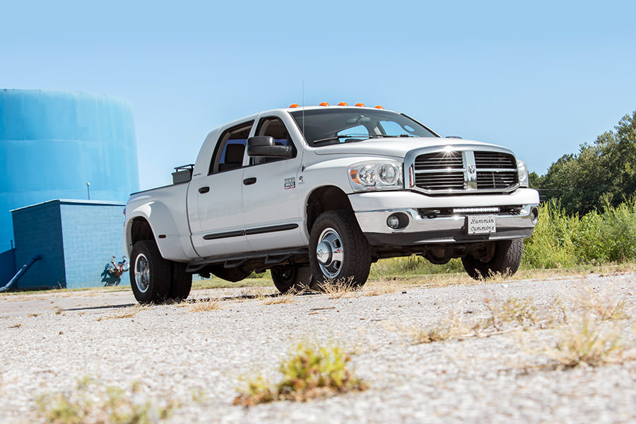 Rough Country LED Light Bars Dodge Hidden Bumper Kit w/ 20-Inch LED Light Bar Black Series 03-18 Ram 2500/3500 Rough Country - 70568BL