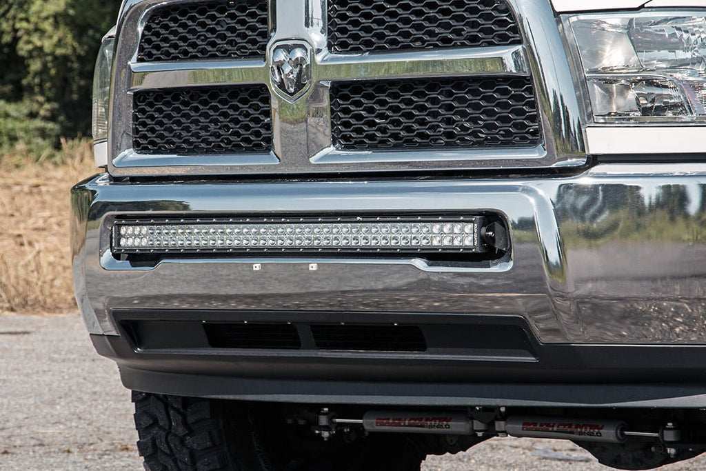 Rough Country LED Light Bars Dodge 40 Inch Curved LED Light Bar Hidden Bumper Mounts 10-18 RAM 2500/3500 Rough Country - 70569