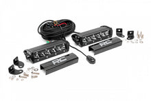 Load image into Gallery viewer, Rough Country LED Light Bars 6 Inch CREE LED Light Bars Pair Chrome Series Rough Country - 70706